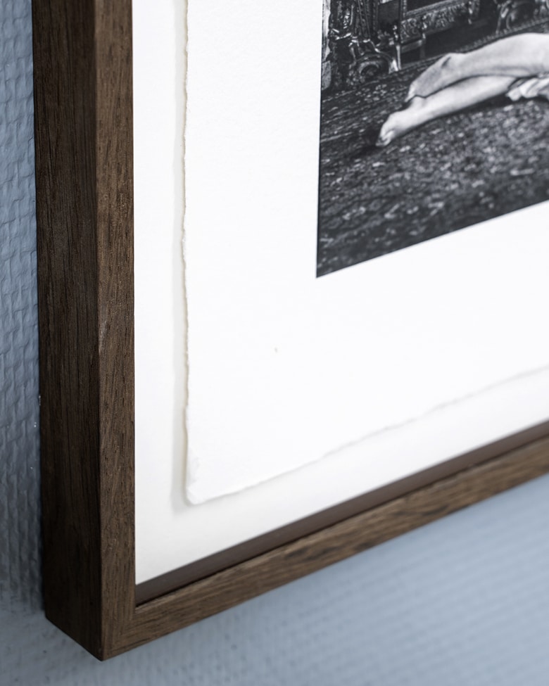 blackprint edition Detail corner wood frame