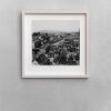 blackprint edition - karo edition Nr.014, antique stereoview photography on glass of Zurich (view from the Grossmünster to the Limmat River and the Hauptbahnhof Zürich) in 1870. Photographs: Lachenal & Favre