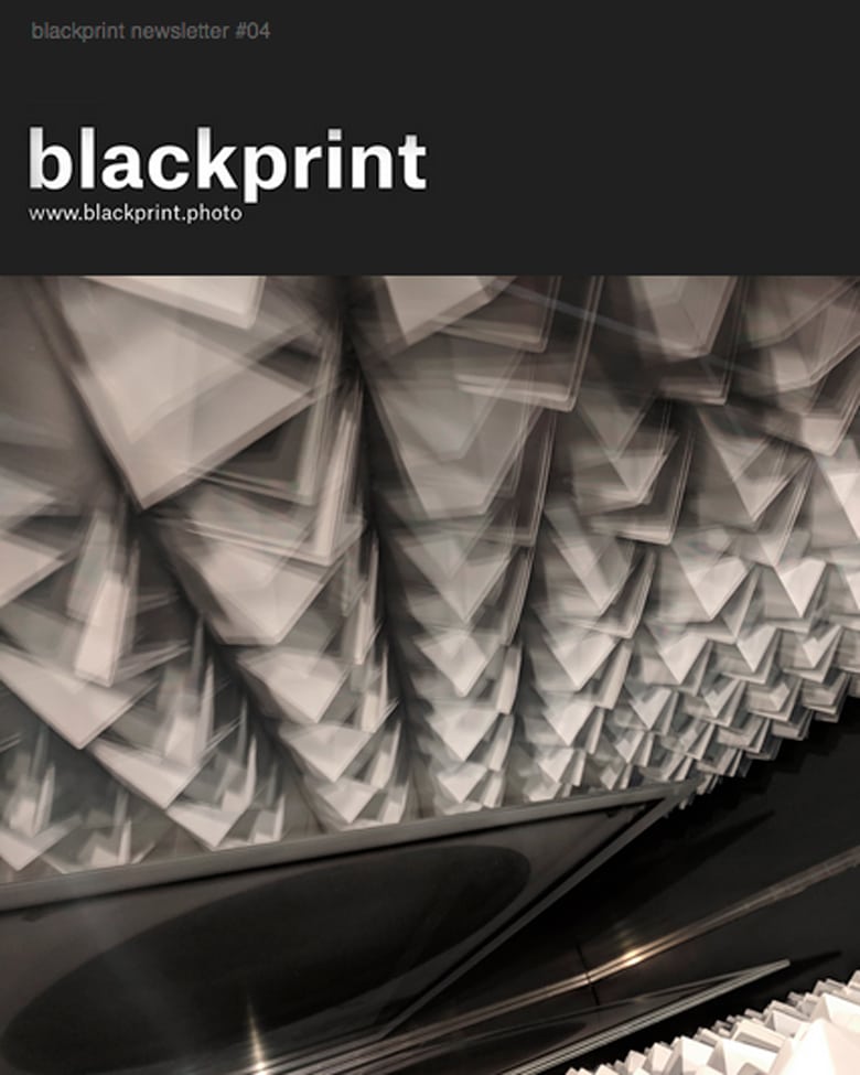 blackprint newsletter #04 - Artist Edition #01