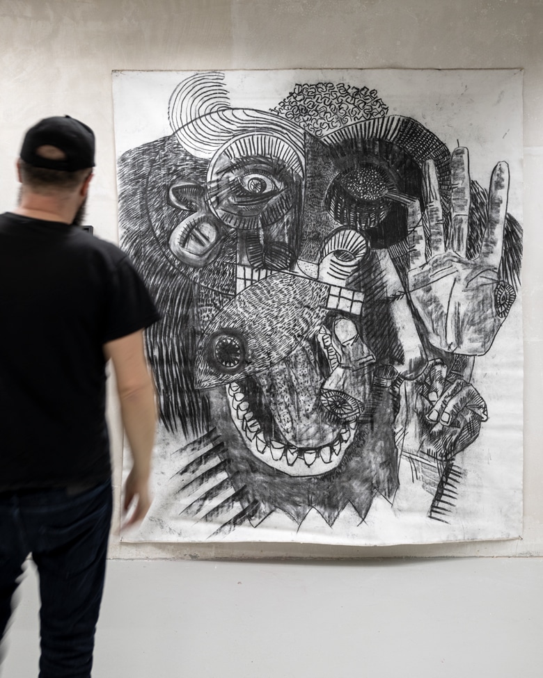 blackprint gallery wonow - le singe