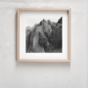 Karo collection N.04 - Mer de glace-1862 - Framed