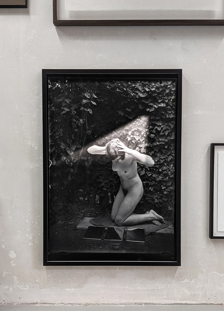 blackprint edition - Nu au miroir - hicetnunc sun in the gallery - limited edition