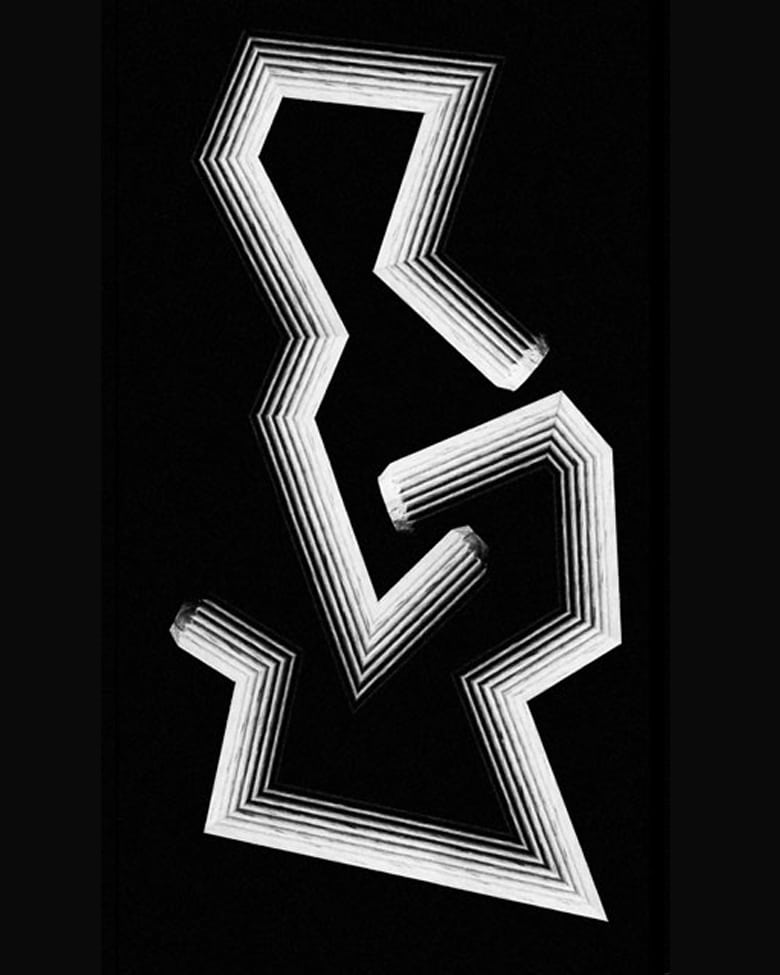 Matthias Gubler, fffound#43.02 - Video loop in black and white | blackprint gallery