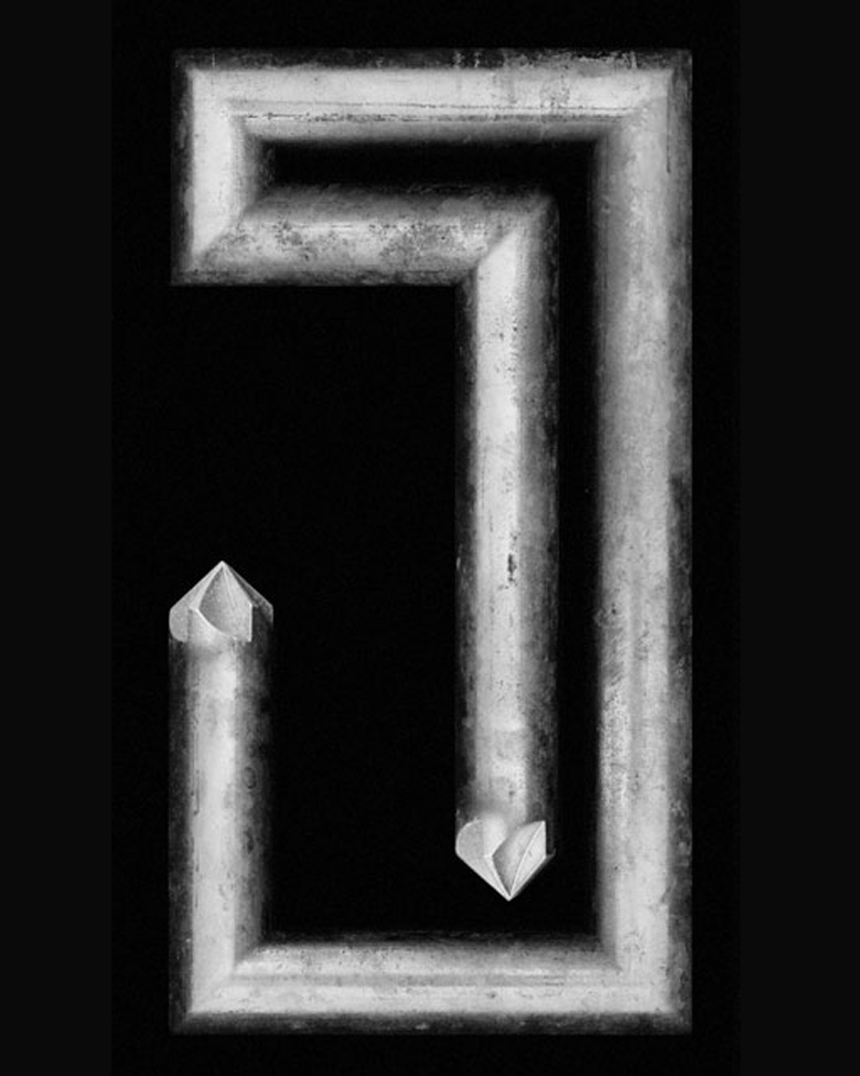 Matthias Gubler, fffound#17.03 - Video loop in black and white | blackprint gallery