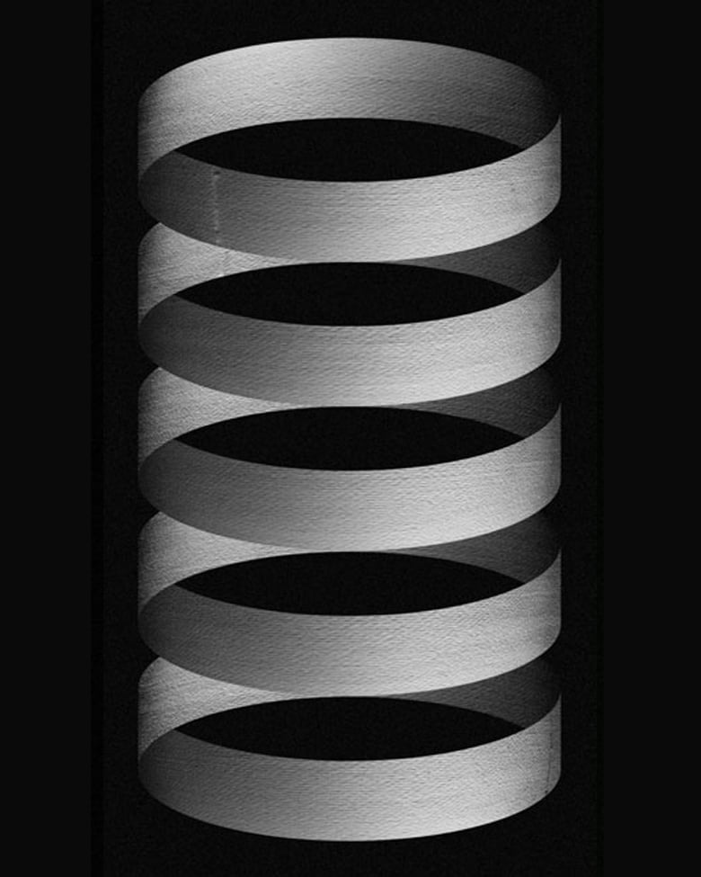 Matthias Gubler, fffound#27.01 - Video loop in black and white | blackprint gallery